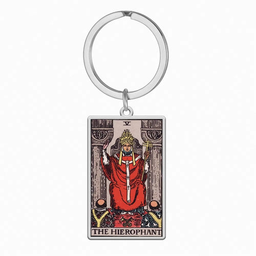 The Hierophant Keychain