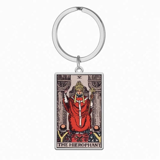 The Hierophant Keychain