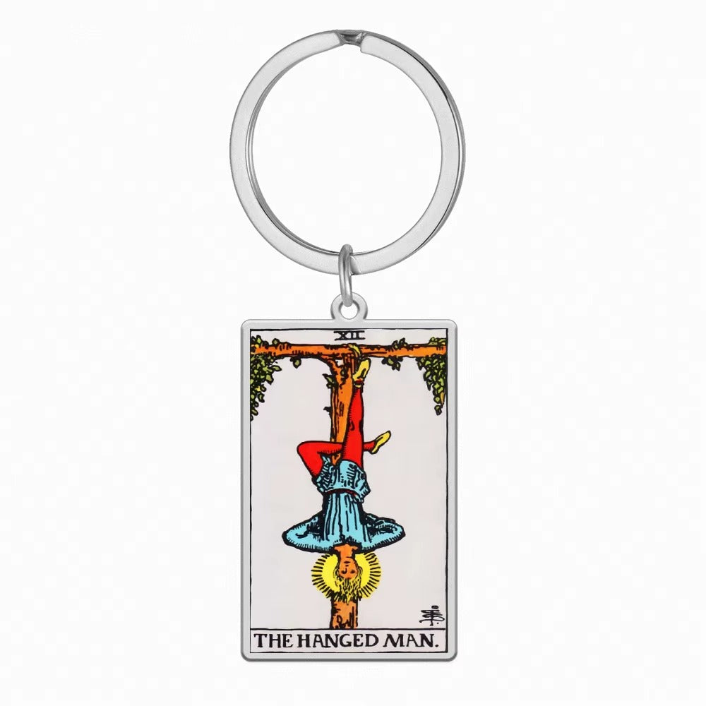 The Hanged Man Keychain