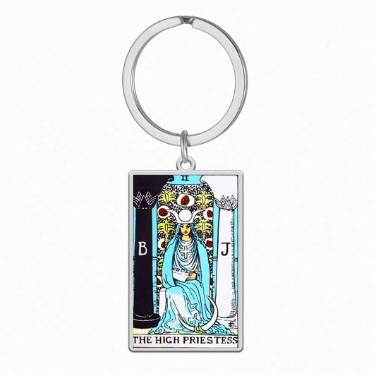 The High Priestess Keychain